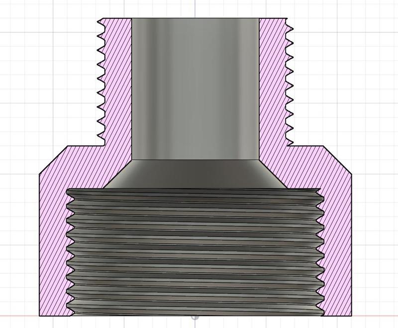 Scorpion EVO to 14CCW Adapter (Airsoft)