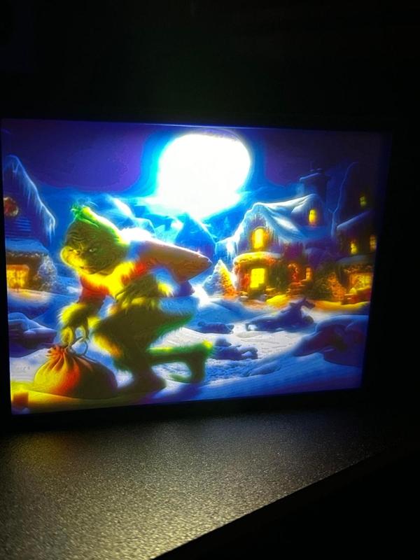 Grinch Christmas Lithophane