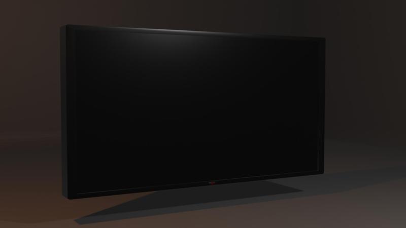 Television 3D Model