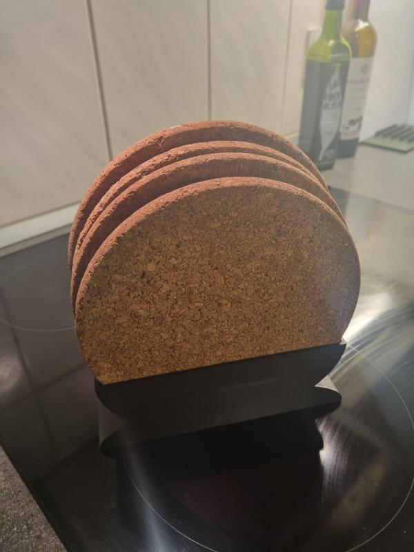 Cork Coaster Organizer