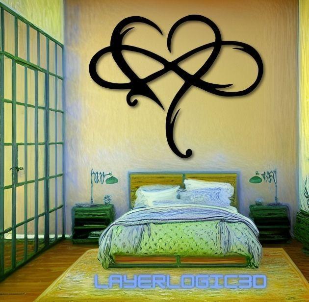 Infinity Heart Wall Art