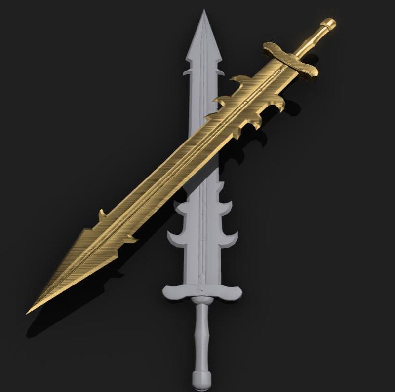 Medieval great sword