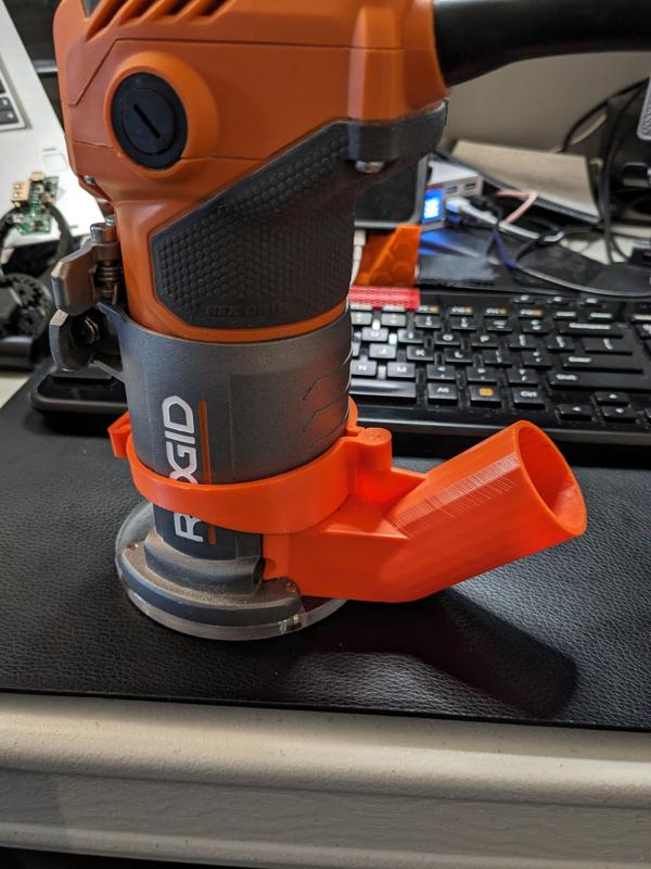 Ridgid Trim Router Vacuum Hose Adapter