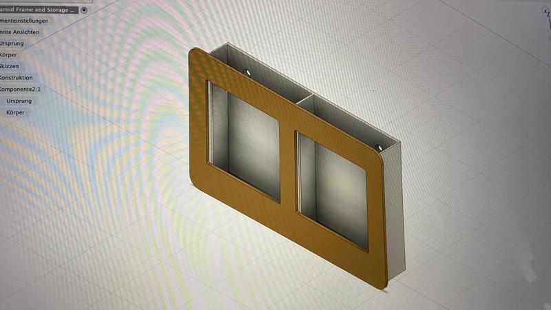 Fotorahmen Polaroid600 Wall Mount