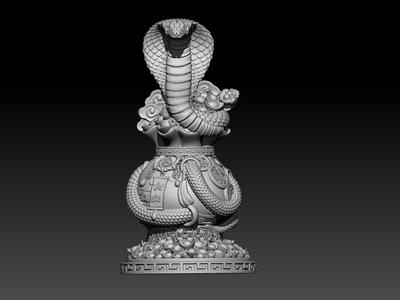 Snake 3D STL