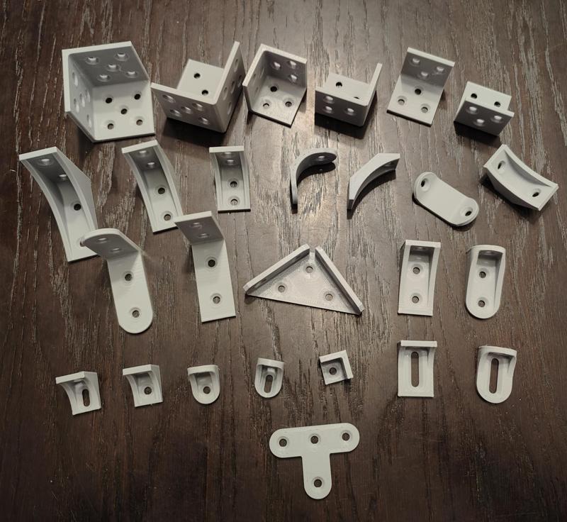 Ultimate brackets collection NON-COUNTERSUNK version