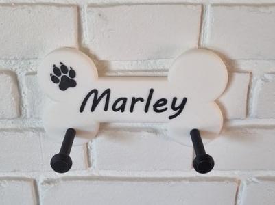 Leash holder for dogs