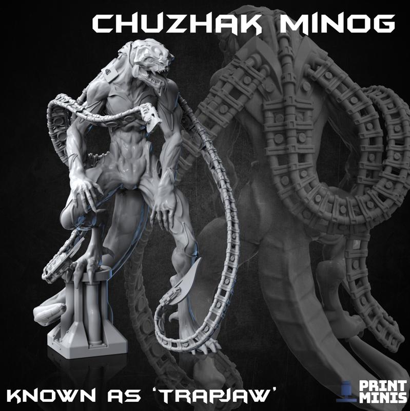'Trapjaw' Chuzhak Minog - an Alien Creature - Doomsday Collection