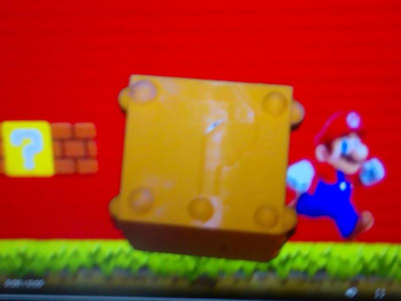 Mario question mark box lid