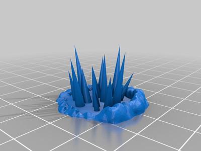 Spike Trap or Hazardous Terrain for Gloomhaven/Frosthaven