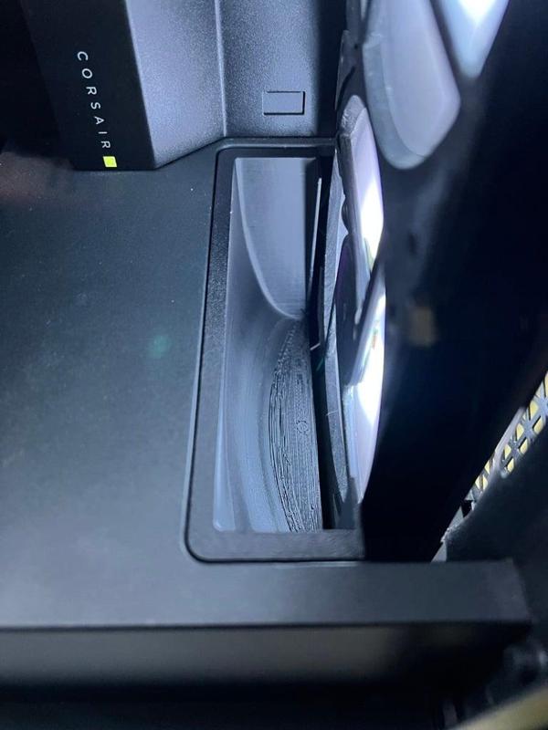 Bottom Fan Airflow Duct for Corsair 4000D Airflow