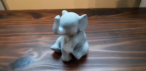 Sitting Elephant