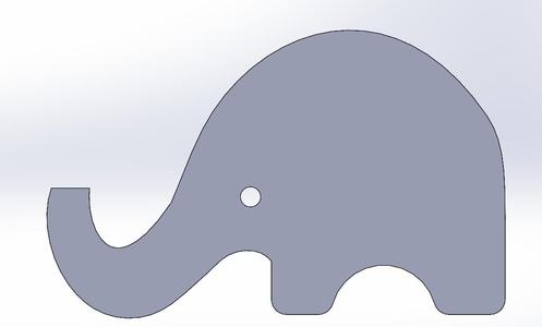 elephant phone holder