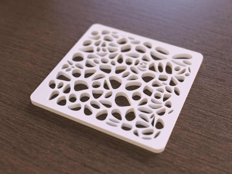Voronoi Beverage Coaster