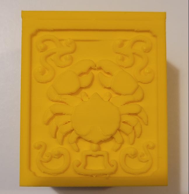 Golden Armor Box, Cancer Zodiac Sign, Saint Seiya