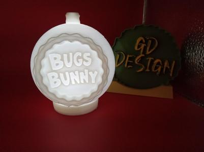 Bugs Bunny CHRISTMAS ORNAMENT TEALIGHT