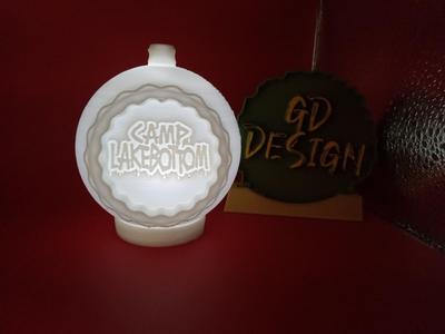 Camp Lakebottom CHRISTMAS ORNAMENT TEALIGHT