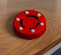 street hockey puck