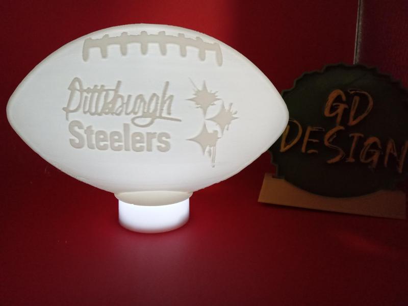 PITTSBURGH STEELERS VER 9 NFL FOOTBALL LIGHT