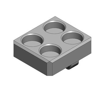 Magnetic Backpack for Mini 13 with 5x2 mm Magnets