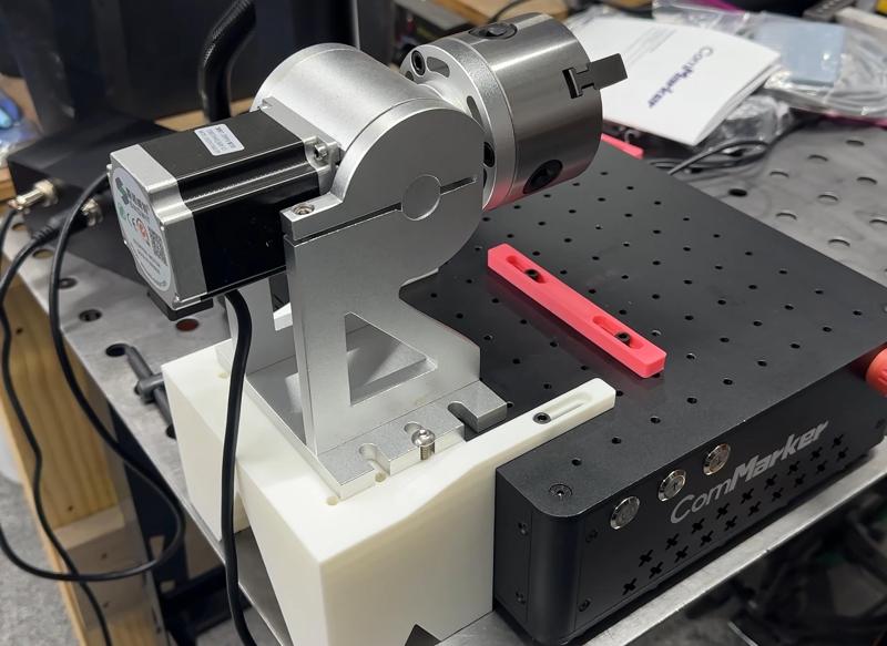 ComMarker Rotary Stand | B4 laser