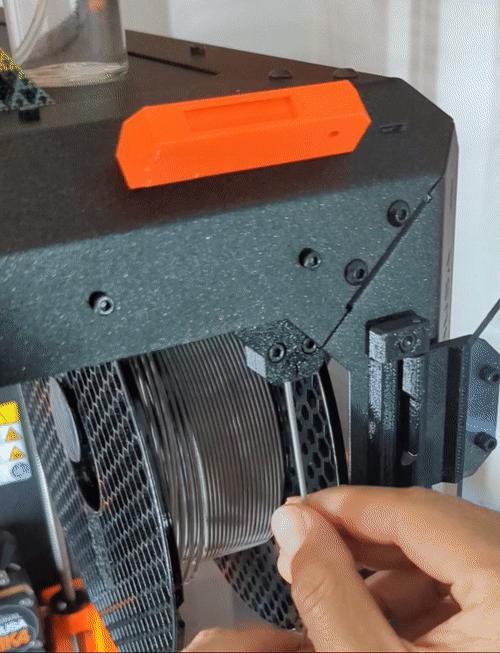 PRUSA Enclosure Mounted Filament Cutter