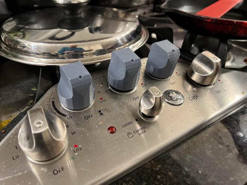 Replacement Knobs for 2010's GE Cafe Range