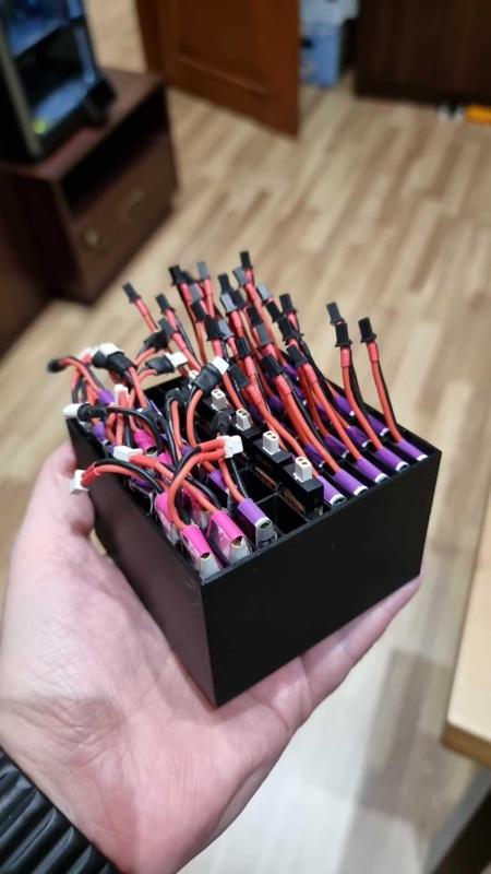 TinyWhoop 1s Lipo Battery Holder 6x10
