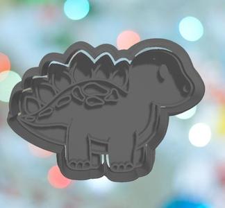 Dinosaur Stegosaurs  Cookie Cutter