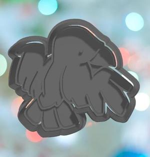 Wednesday Crow Cookie Cutter