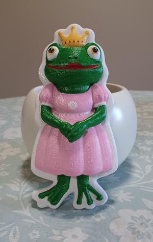 Cookie Princess Frog Figure