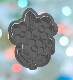 Mothers Day Flowers Cookie Cutter