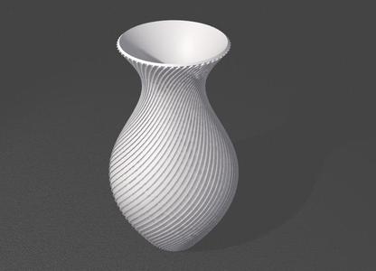 Right Twist Vase