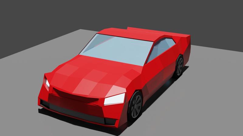 Low Poly Car