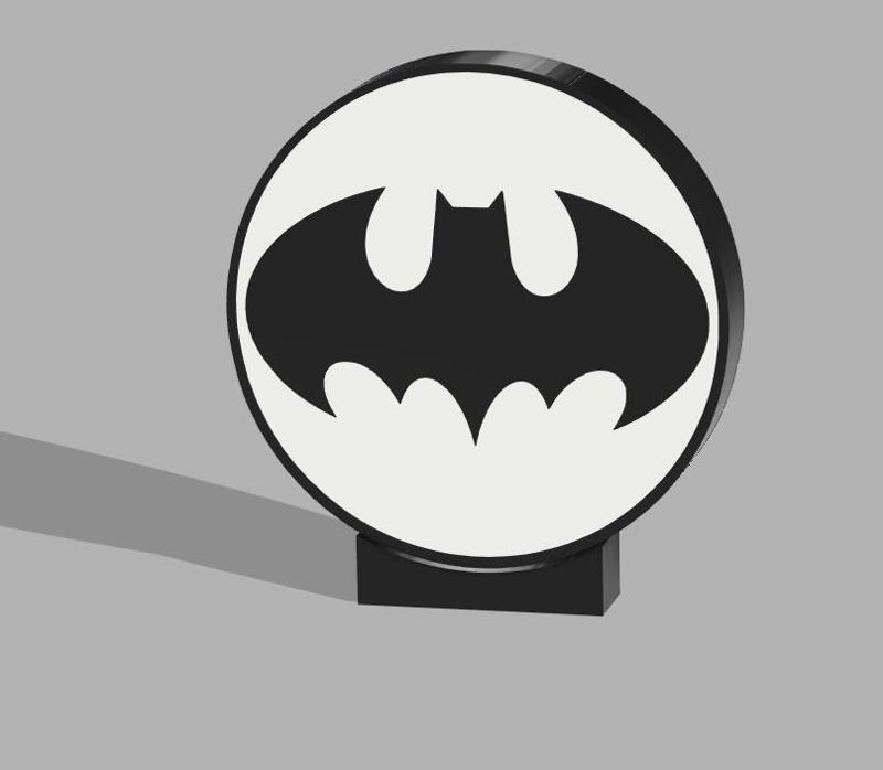 BATMAN LED LAMP MIGHTBOX SIGN