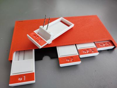 Drill organizer case