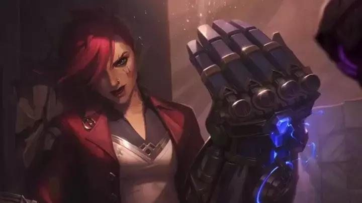 VI FROM ARCANE LOL FIGURE | LEAGUE OF LEGENDS MINIATURE