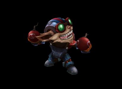 Ziggs League of Legends 3D print model