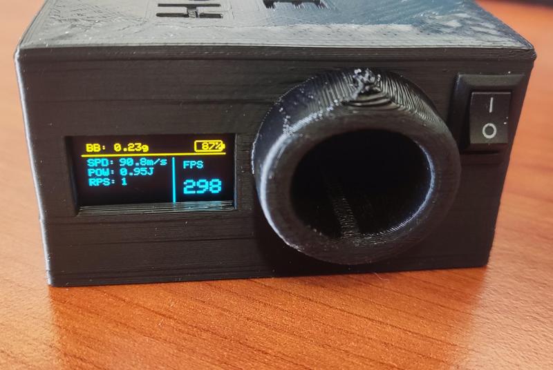 Open Source Chronograph for airsoft