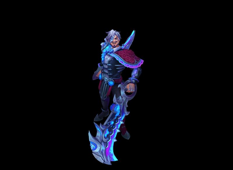The Draven Illusion League of Legends 3D print model