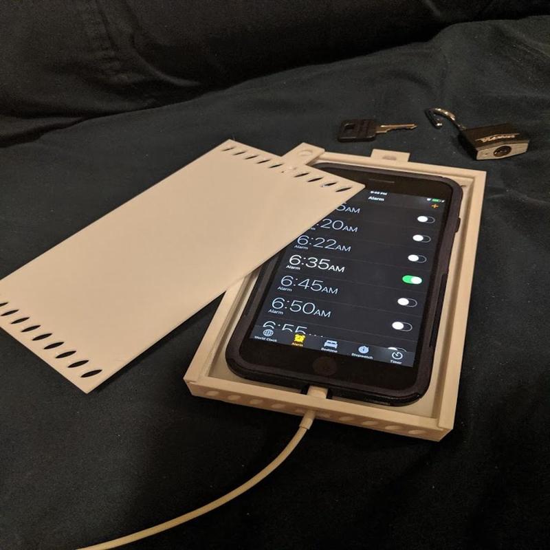 Phone Alarm Lockbox