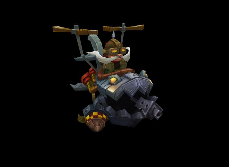 Corki League of Legends 3D print model