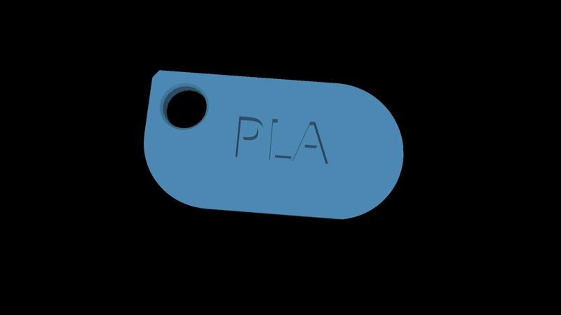 Color Swatches for Filaments