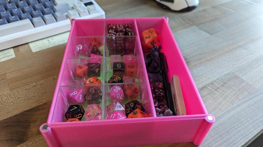 Dice box for D&D