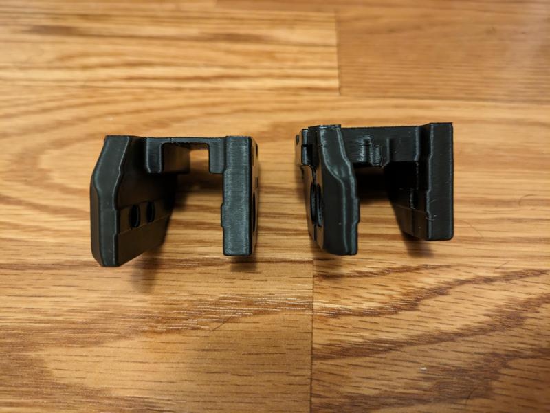 TradRack Motor Mount with Rail Clearance