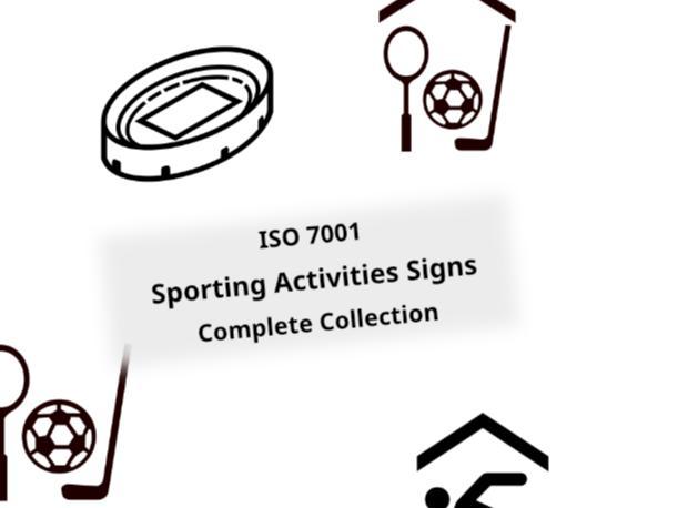 ISO 7001 Sporting Activities - Complete Collection