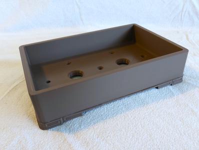 Bonsai pot 24 rectangular ornaments 213x143x50mm