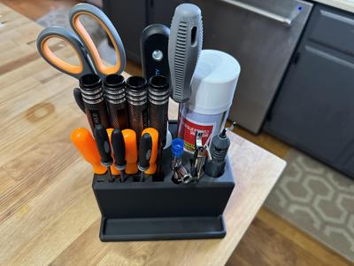 Catchall Desk Top Printer Tool Organizer