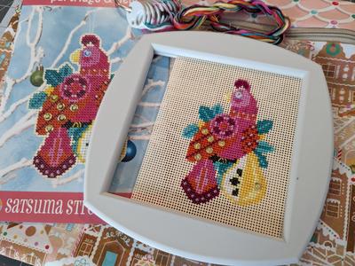 Magnetic Hoop for Perforated Paper Cross Stitch
