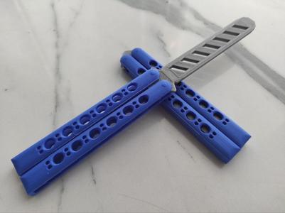 Butterfly training knife fixed (Butterfly Comb / Balisong Comb)